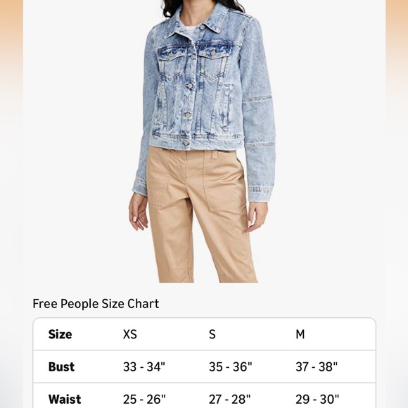 Free people We the free rumors denim jacket - Picture 3 of 6